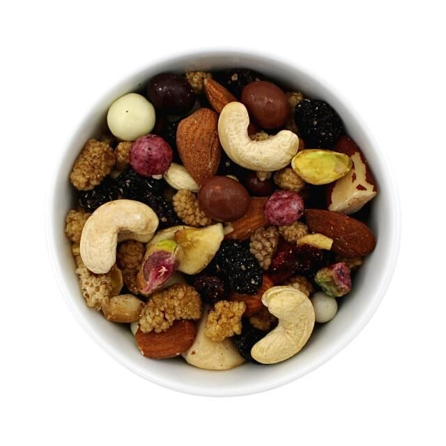 Knabberkonfetti - Nuss-Frucht-Schokomix bio